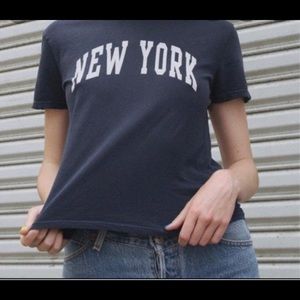 Classic Brandy Melville “New York” Graphic Tee